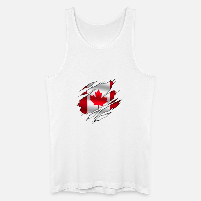 Kanada (Kanada) - Männer Bio Tank Top - Weiß
