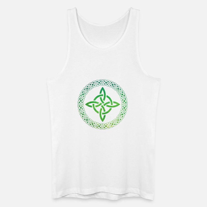 Celtic Knot - Männer Bio Tank Top - Weiß