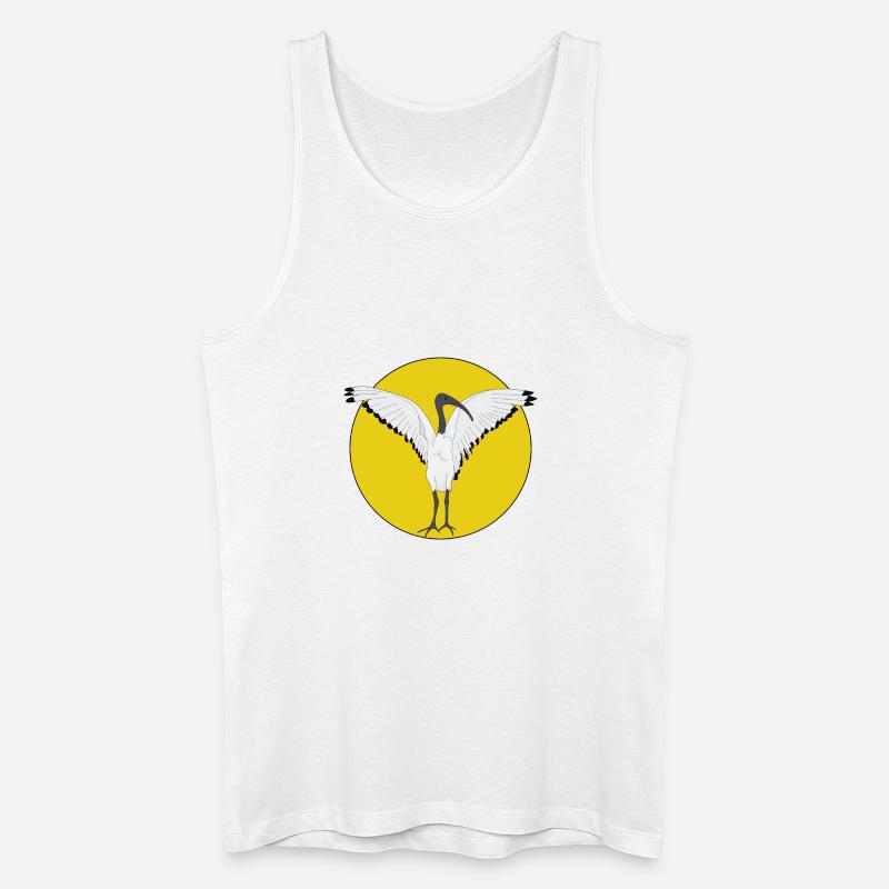 Mülleimer Hühnervogel - Männer Bio Tank Top - Weiß