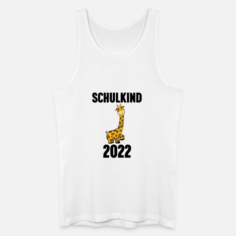 Schuldkind Einschulung 2022 - Männer Bio Tank Top - Weiß