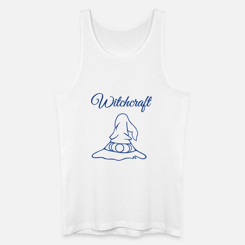 Witchcraft - Männer Bio Tank Top - Weiß