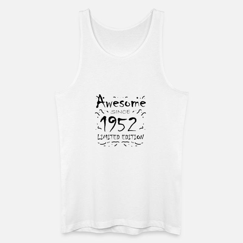 1952 - Männer Bio Tank Top - Weiß