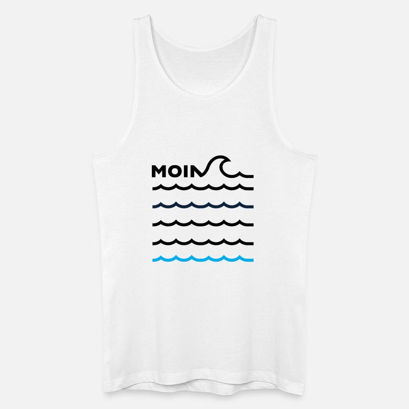 MOIN - Männer Bio Tank Top - Weiß