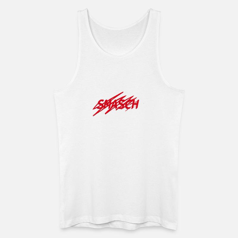 Smash 2022 - Männer Bio Tank Top - Weiß