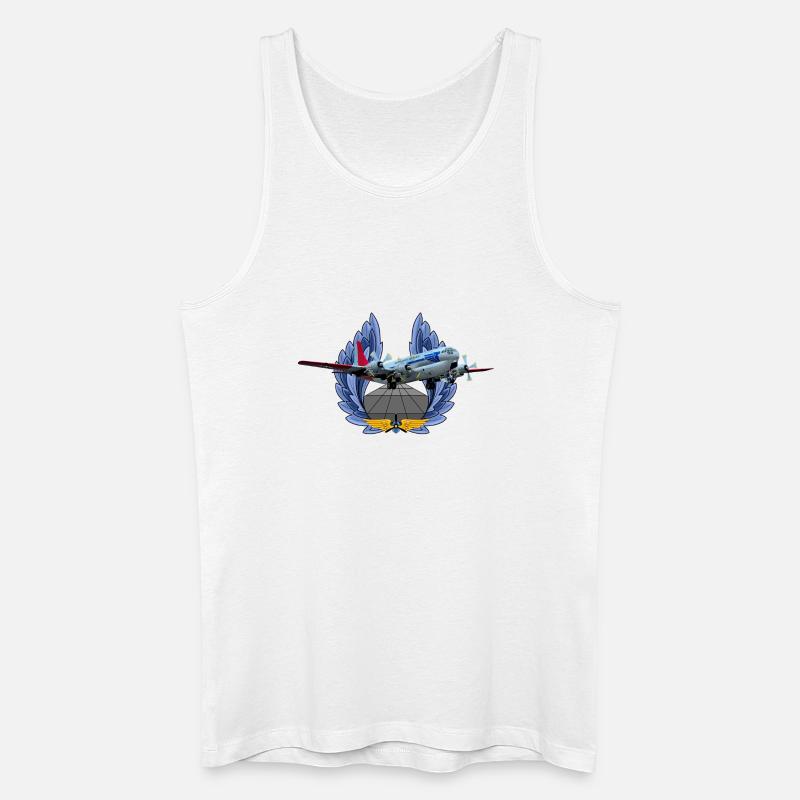C-97 Stratofreighter - Männer Bio Tank Top - Weiß