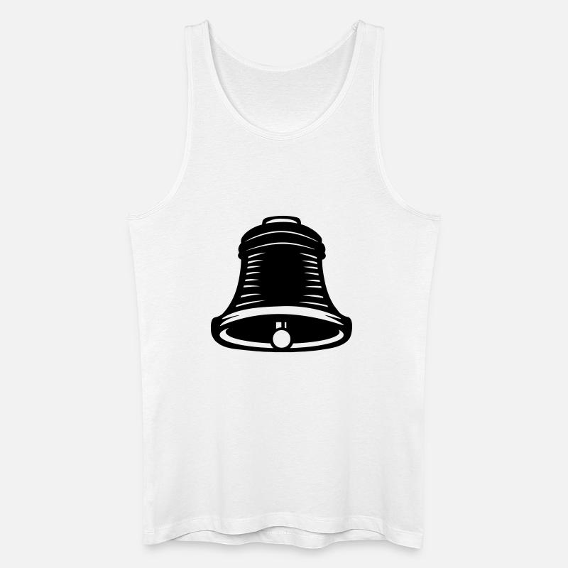Turmuhr - Männer Bio Tank Top - Weiß