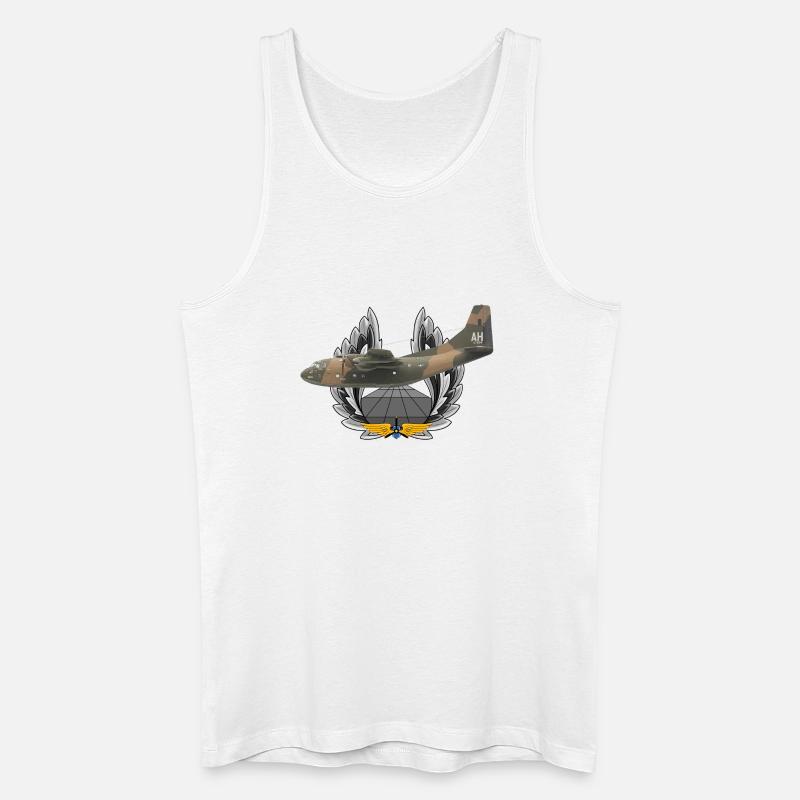 C-123 Provider - Männer Bio Tank Top - Weiß