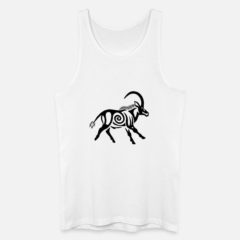 Zobel - Männer Bio Tank Top - Weiß