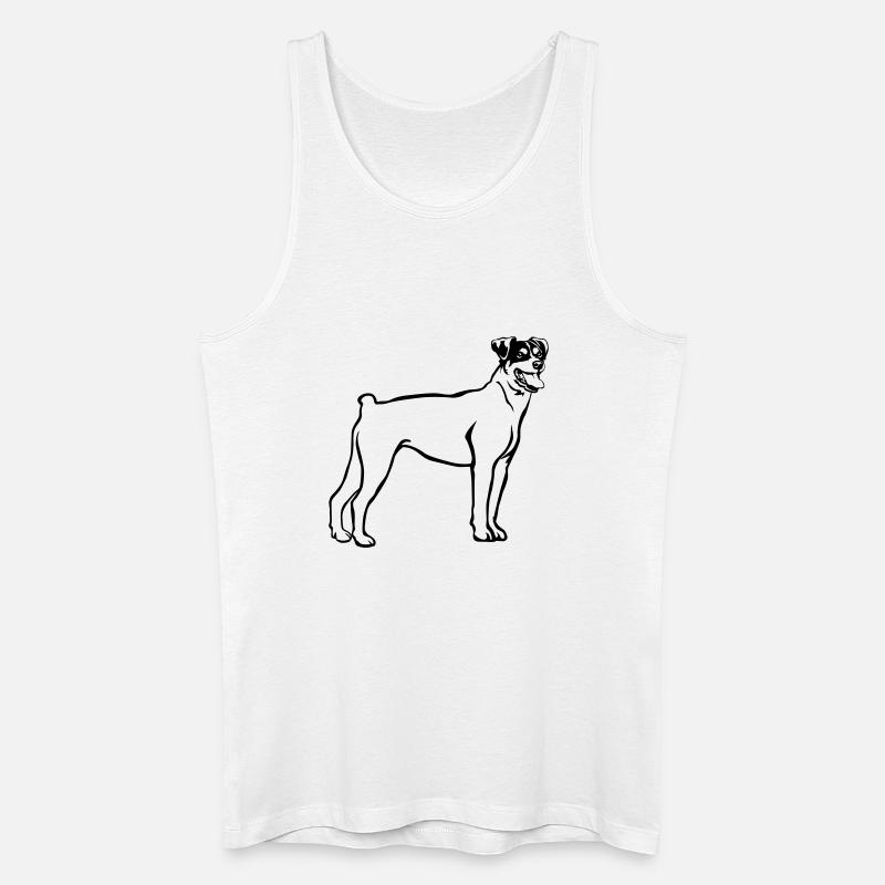 Bodeguero Andaluz - Männer Bio Tank Top - Weiß
