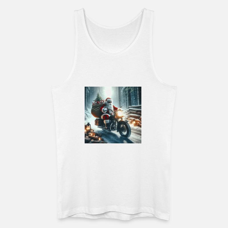 Weihnachts Design 8 - Männer Bio Tank Top - Weiß
