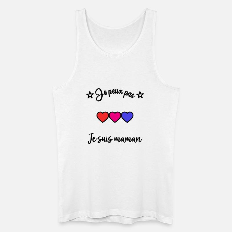 MAMA - Männer Bio Tank Top - Weiß