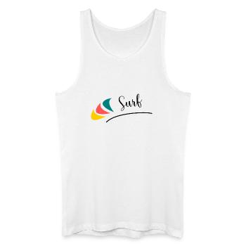 FEIERTAG. FROHE FEIERTAGE. GELIEBTE. MEISTER. LEHRER - Männer Bio Tank Top - Weiß - Vorne
