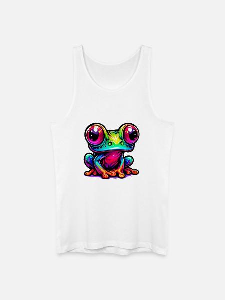 Grenouille - Débardeur bio Homme - blanc