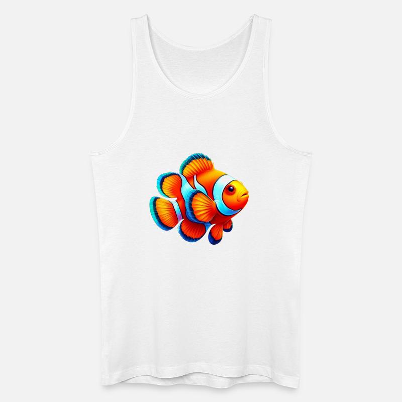 Clownfische - Männer Bio Tank Top - Weiß