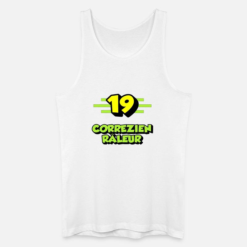 Correzien râleur - Débardeur bio Homme - blanc