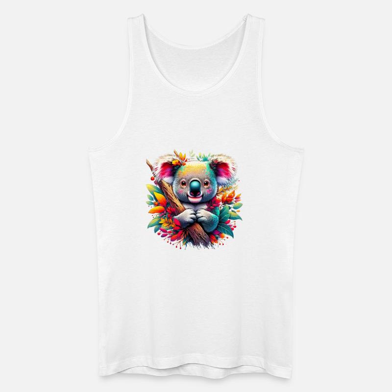 Koala - Débardeur bio Homme - blanc