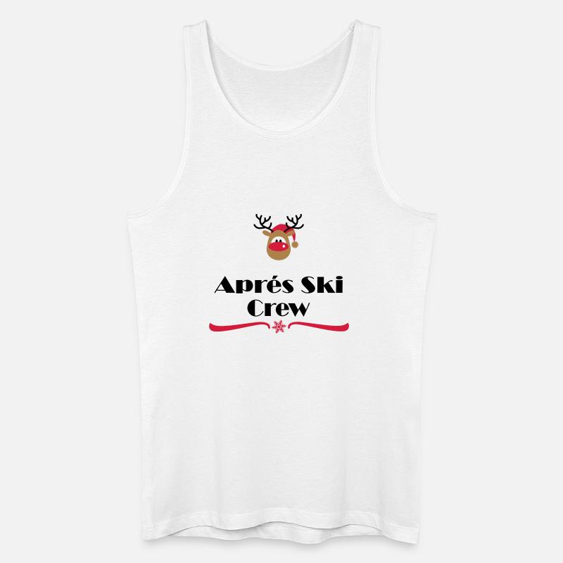 apres ski - Männer Bio Tank Top - Weiß