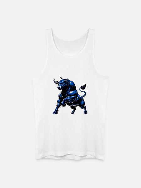 Taureau - Débardeur bio Homme - blanc