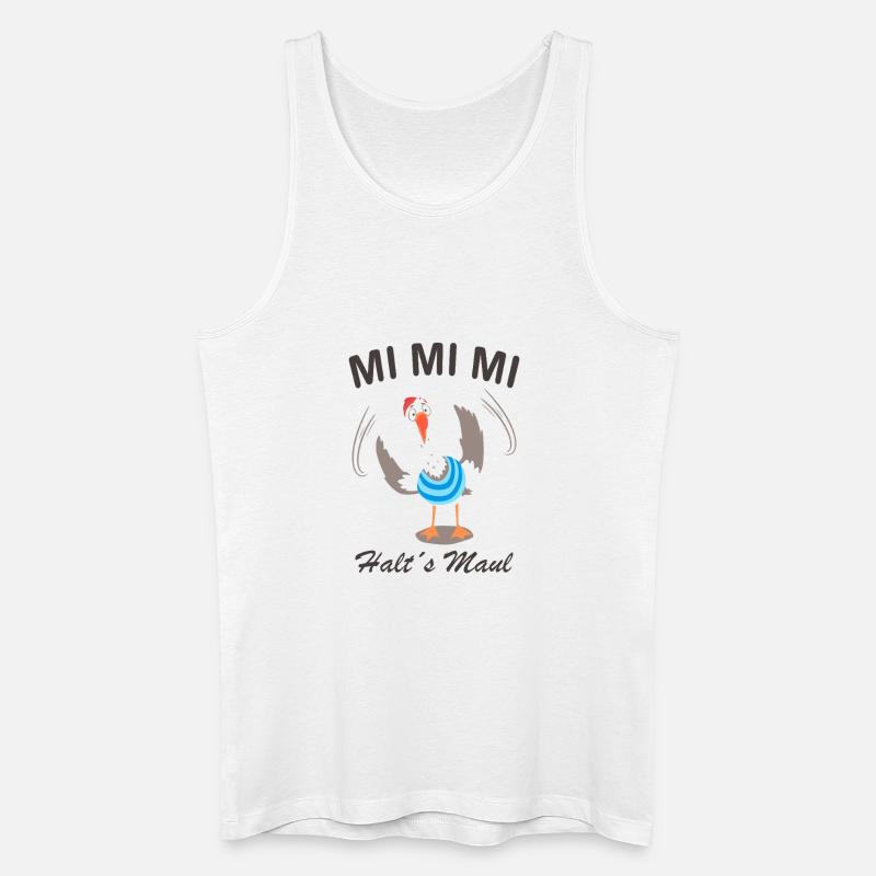 Mi Mi Mi - Männer Bio Tank Top - Weiß