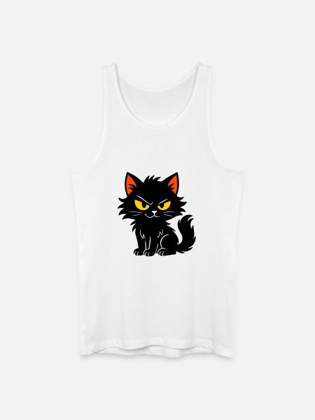 Chaton doux - Débardeur bio Homme - blanc