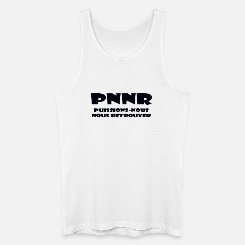 Design Graphique Abstrait - Débardeur bio Homme - blanc