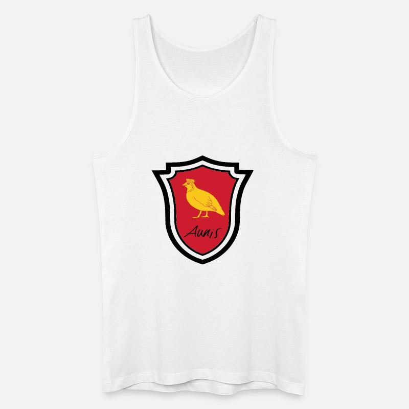 Aunis - Männer Bio Tank Top - Weiß