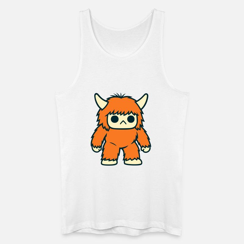 Cute Devil by toystudio 71 / FANMAN - Männer Bio Tank Top - Weiß