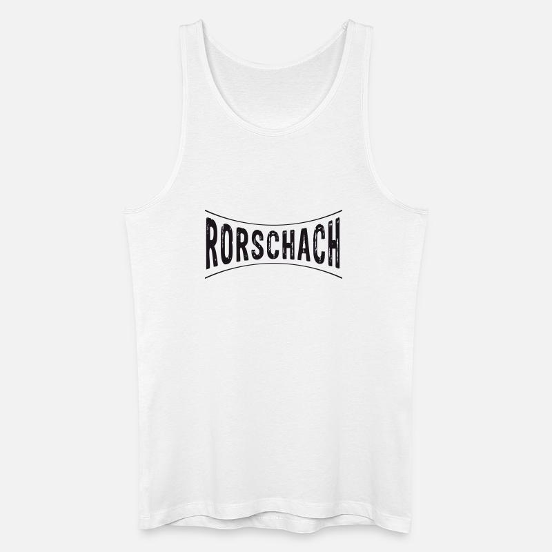 RORSCHACH LOGO - Rorschacherin - Männer Bio Tank Top - Weiß