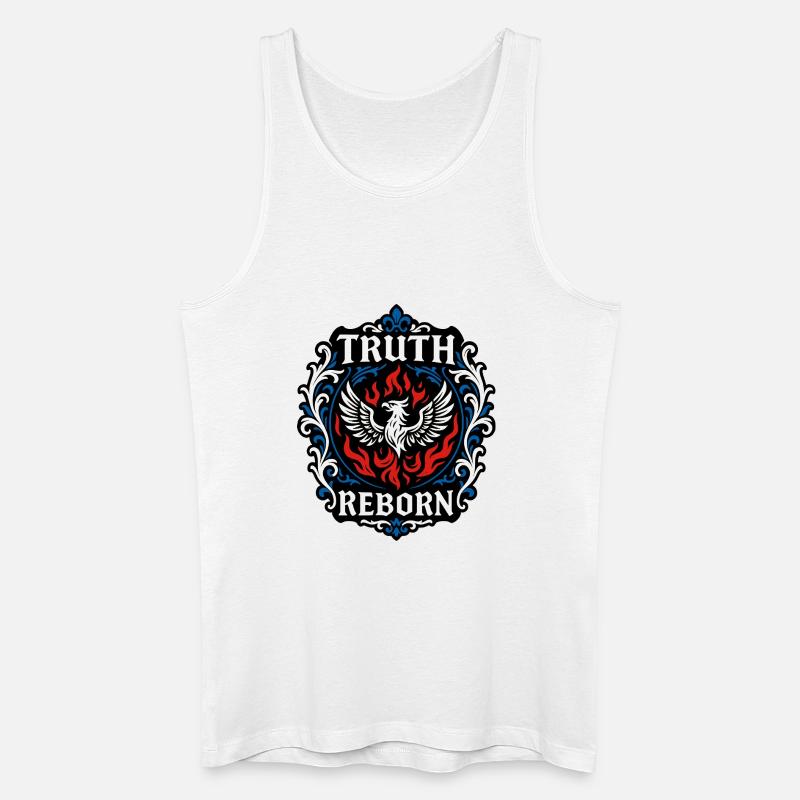 Truth Reborn - Männer Bio Tank Top - Weiß
