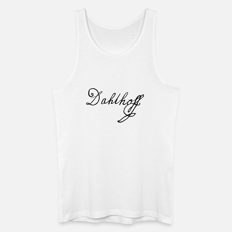 Dahlhoff - Männer Bio Tank Top - Weiß