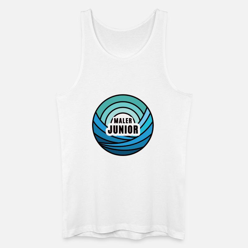Junior Painter Apprentice Successor Child Painter's Son - Men’s Organic Tank Top - white