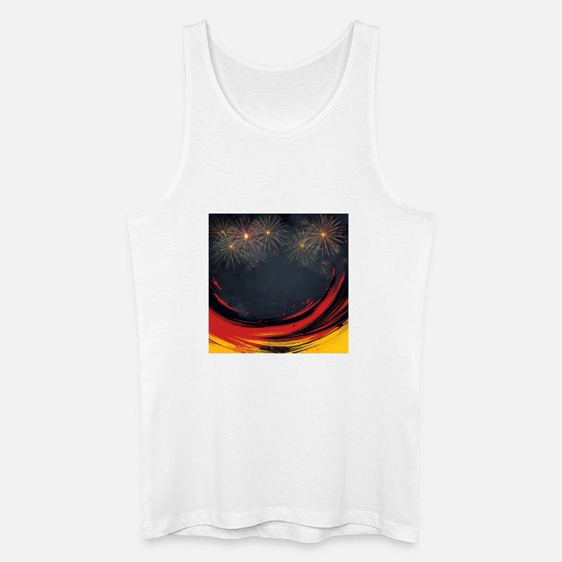 Unity Day Celebration - Männer Bio Tank Top - Weiß