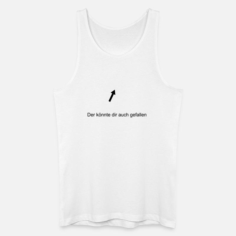 Der koennte dir auch gefallen - Männer Bio Tank Top - Weiß