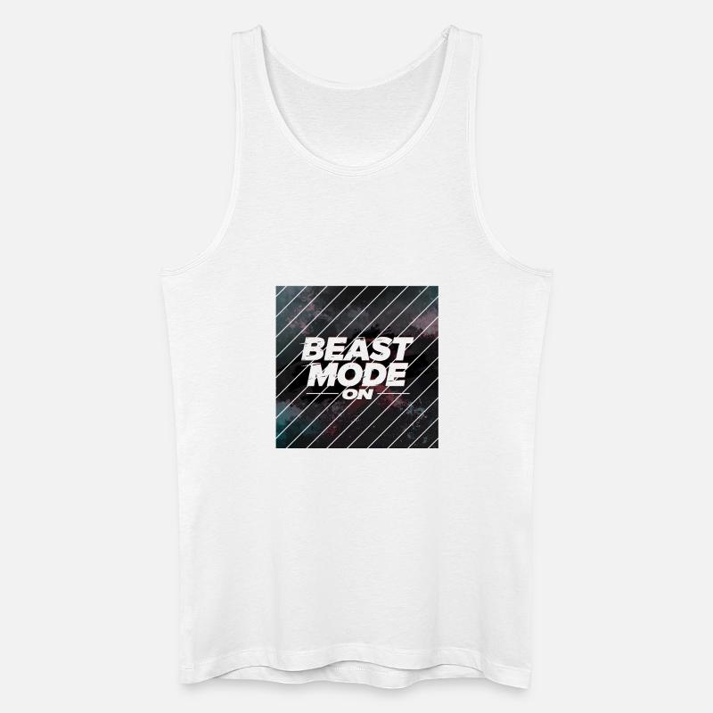 Beast Mod... Eins - Männer Bio Tank Top - Weiß