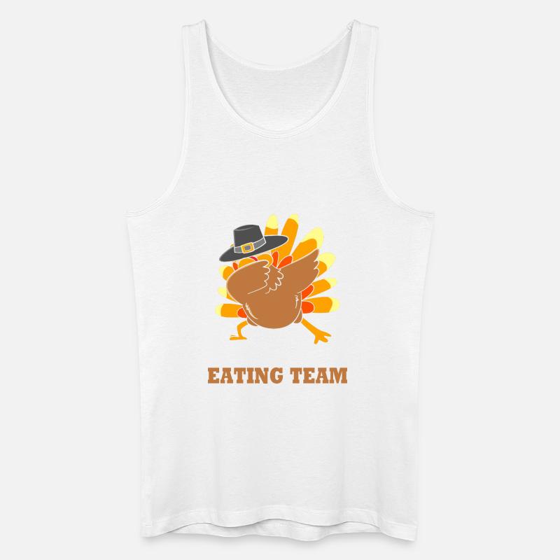 Thanksgiving Gender Reveal Werdende Mutter - Männer Bio Tank Top - Weiß