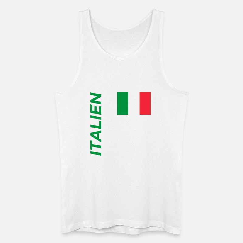 Limone sul Garda - Männer Bio Tank Top - Weiß