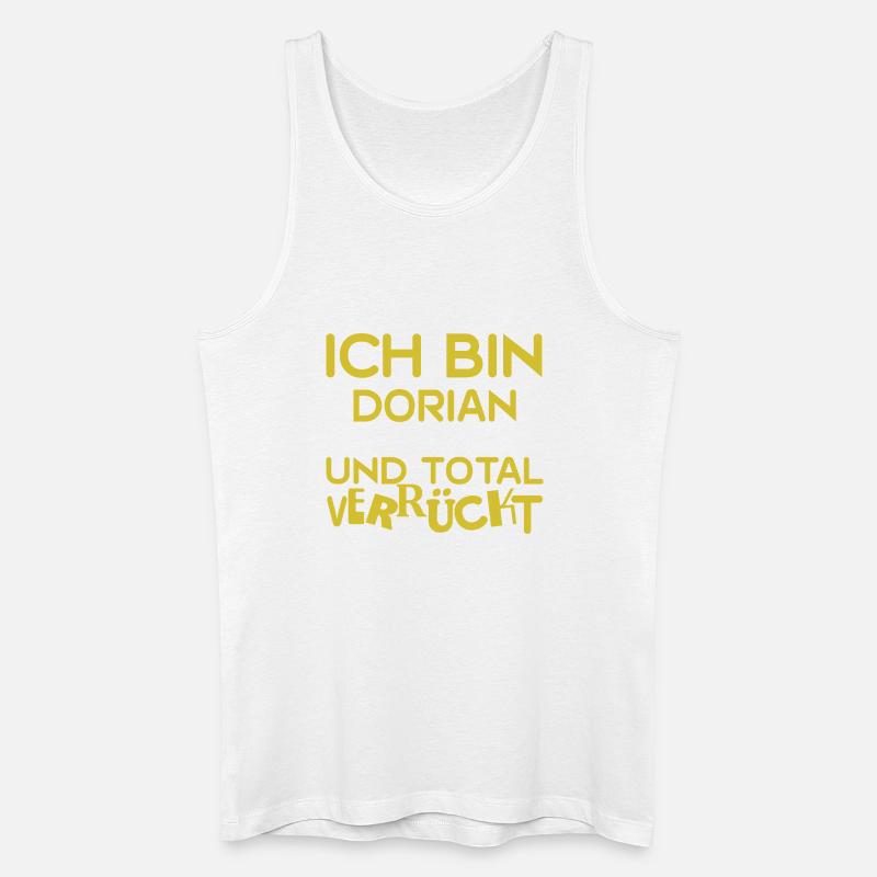 Dorian Dorian - Männer Bio Tank Top - Weiß