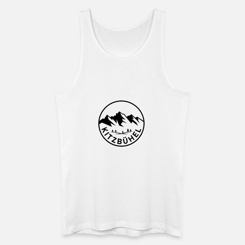 Kitzbühel - Souvenir Design - Männer Bio Tank Top - Weiß