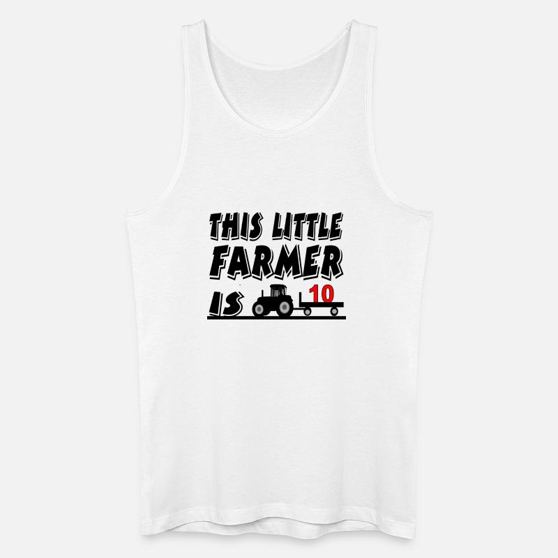 Bauer - Männer Bio Tank Top - Weiß