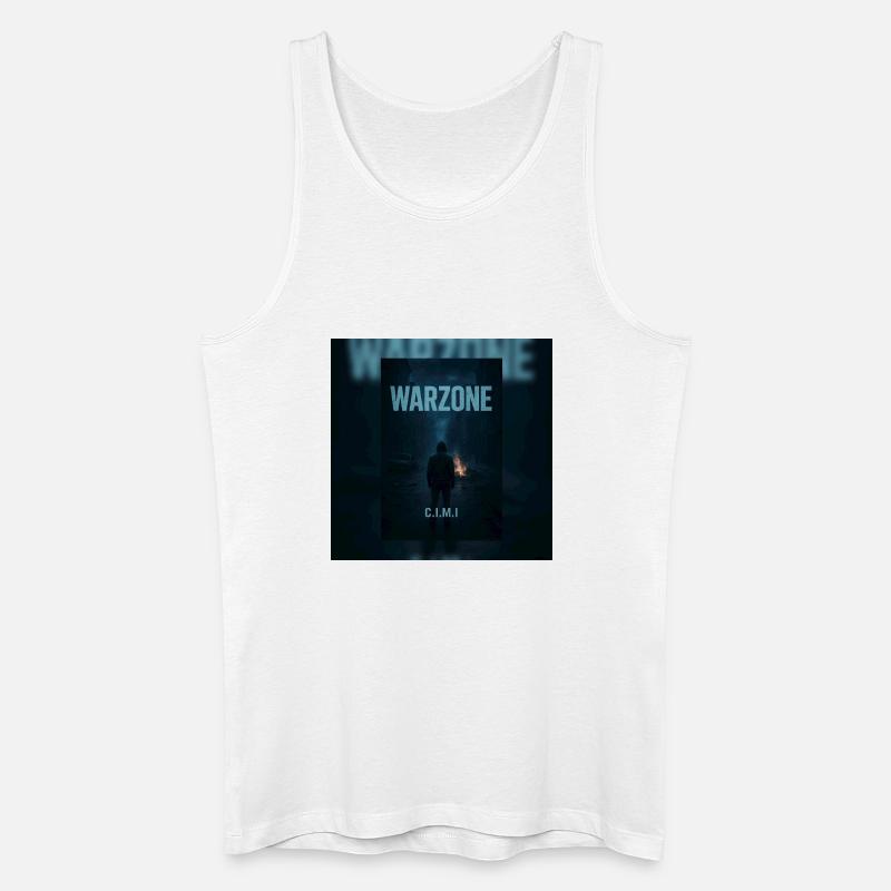 Warzone C.I.M.I - Männer Bio Tank Top - Weiß