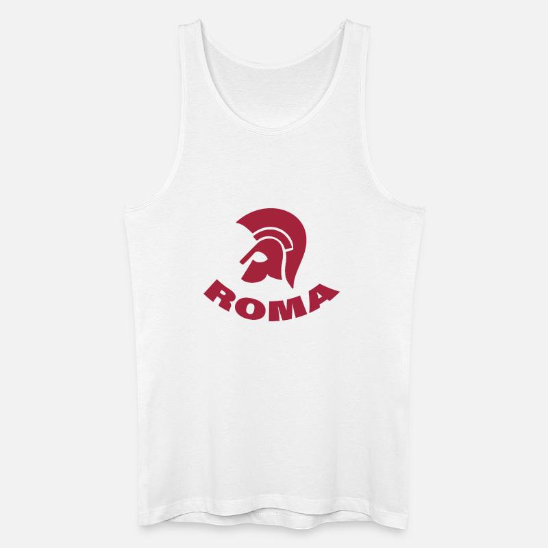 ROM - Männer Bio Tank Top - Weiß