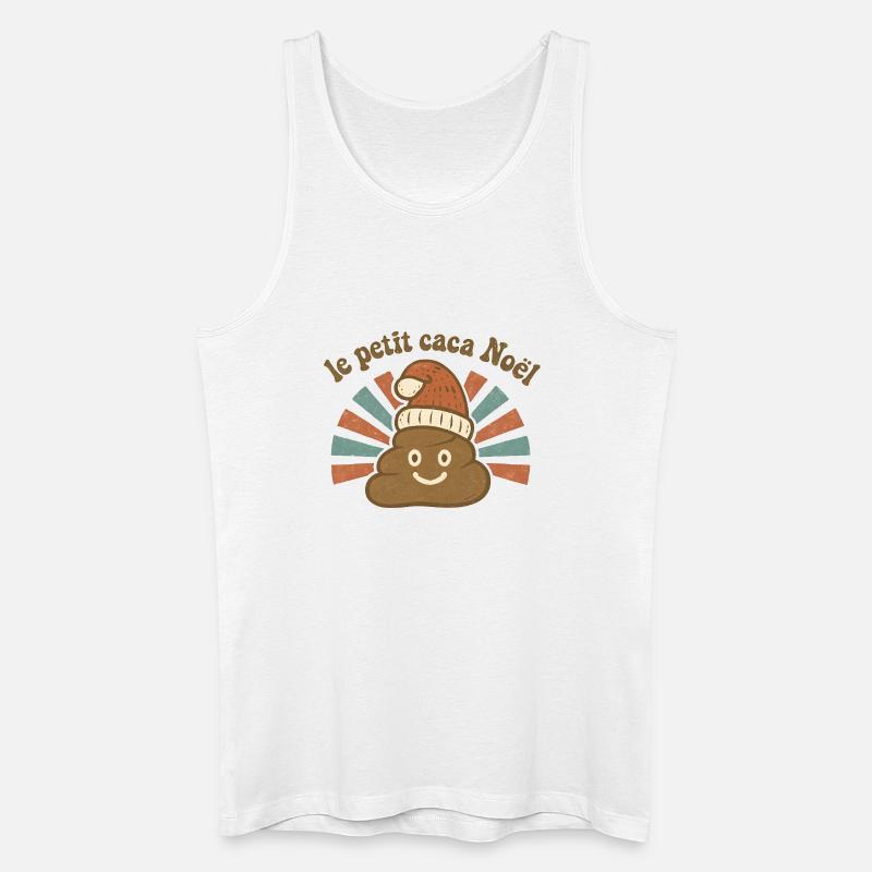 Der Weihnachtskakao - Männer Bio Tank Top - Weiß
