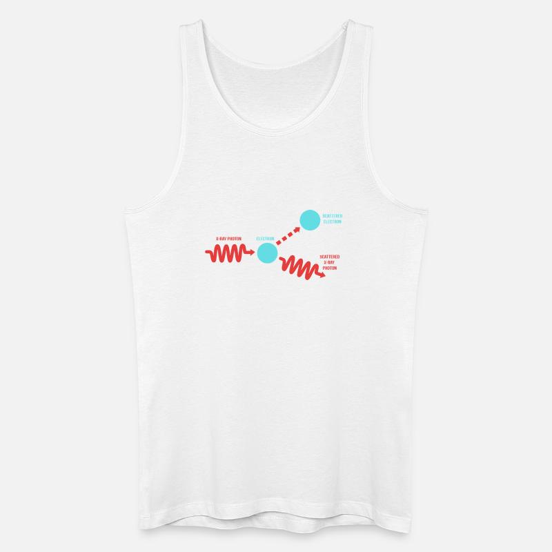 Quantenphysik Quantenmechanik Quantensprung - Männer Bio Tank Top - Weiß