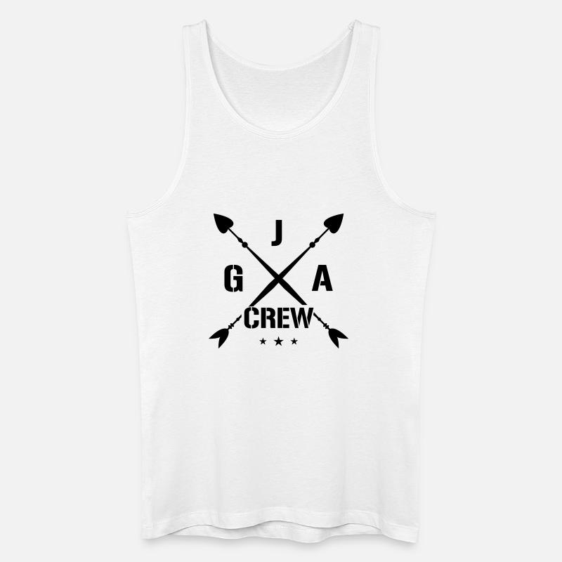 Jga Crew Junggesellenabschied - Männer Bio Tank Top - Weiß