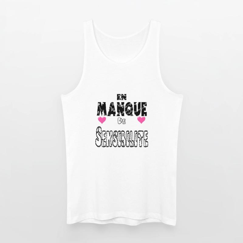 Lacking Sensitivity Men’s Organic Tank Top