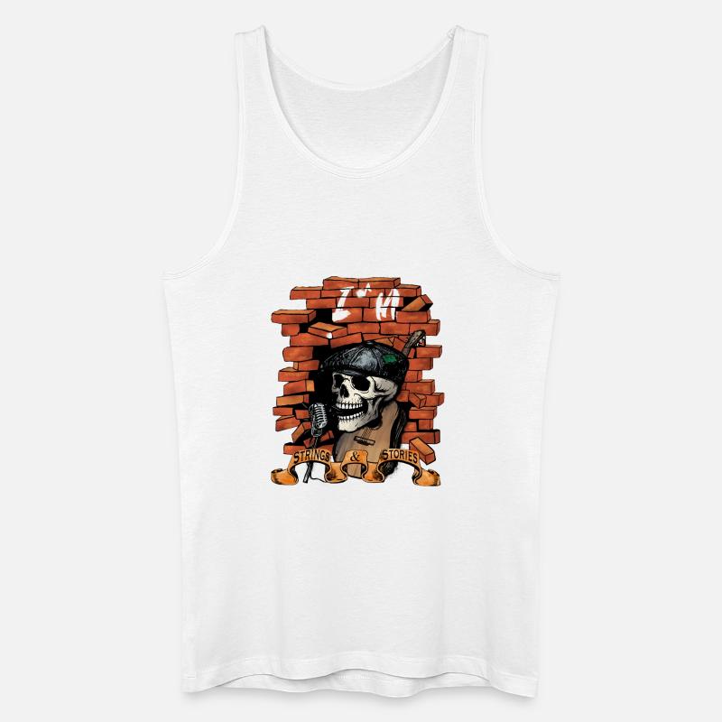 Upload_Logo - Männer Bio Tank Top - Weiß