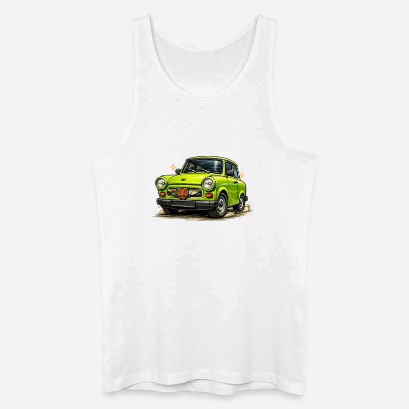Schorsch Design - Männer Bio Tank Top - Weiß