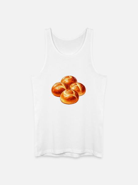 Roll - Men’s Organic Tank Top - white