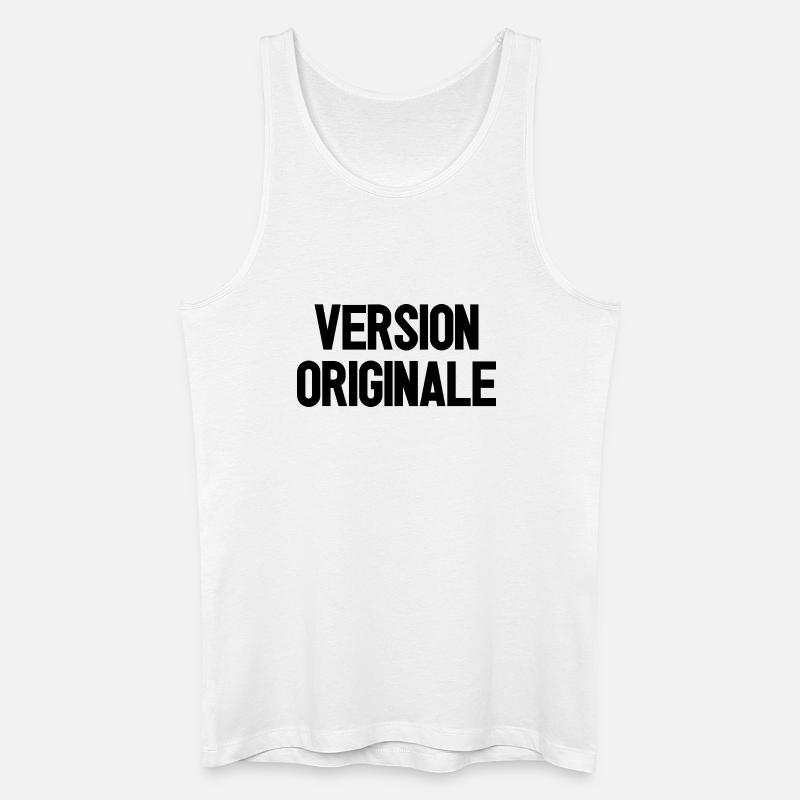 ORIGINALVERSION! - Männer Bio Tank Top - Weiß