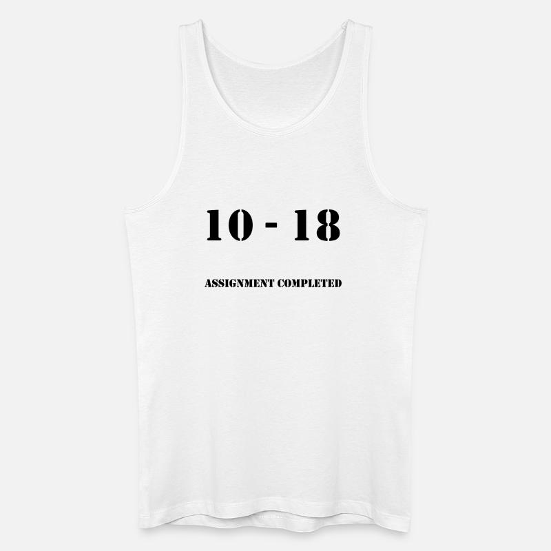 10-18_MP_Assignment_completed - Männer Bio Tank Top - Weiß